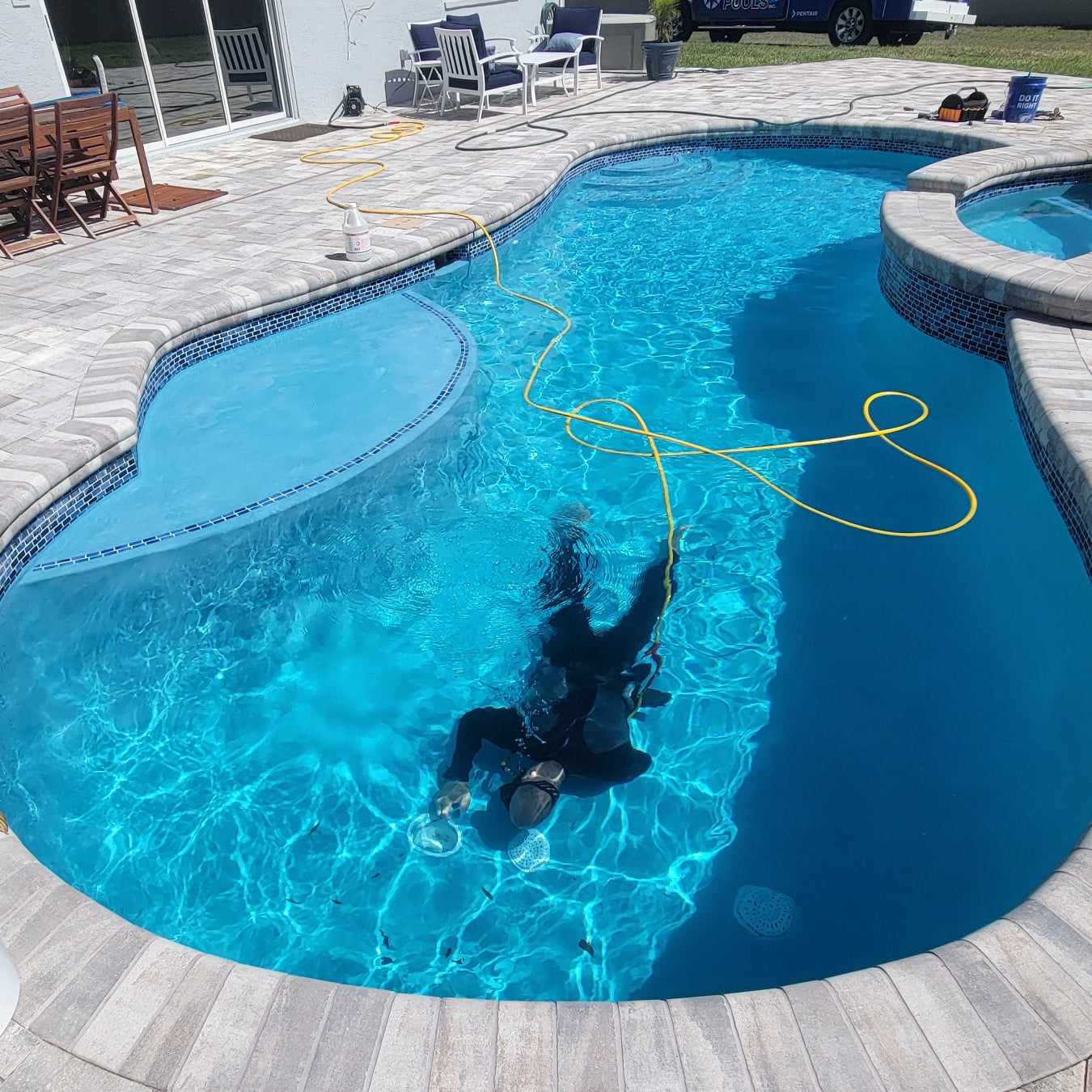 GPS Pools weekly pool maintenance, pool cleaning services near me
