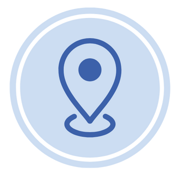 location icon, GPS Pools, tampa's swimming pool experts