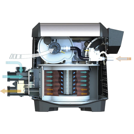 Jandy JXi Gas Pool Heater 260k BTU image 1